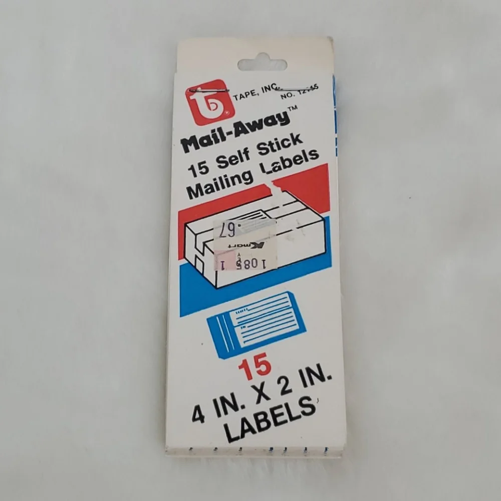 Vintage Bundle 4 differents Post Labels